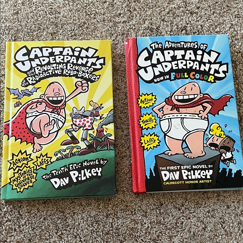 Captain Underpants Books